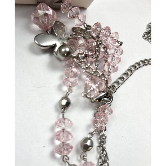 Assorted Jewelry Lot W/Floral Box Necklaces Bracelets & Cameo Pendant,butterfly - Picture 14 of 16